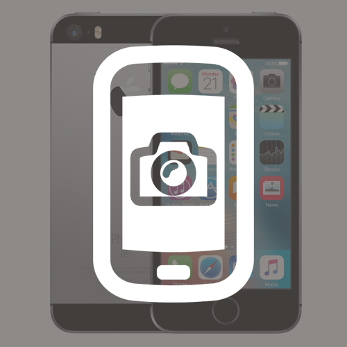 Замена камеры основной или фронтальной в iPhone SE